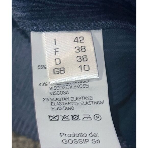 ANTONEL Firenze blazed jacket blue s 42 Button Down Long Sleeve Collar - Picture 4 of 5